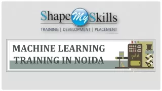 machine learning training in noida