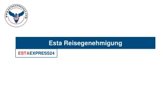 Esta Reisegenehmigung - ESTA Express24