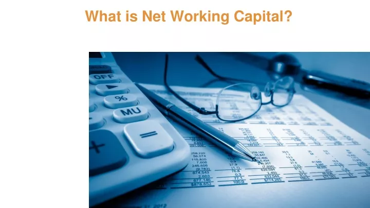 what is net working capital