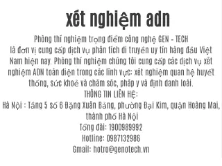 x t nghi m adn ph ng th nghi