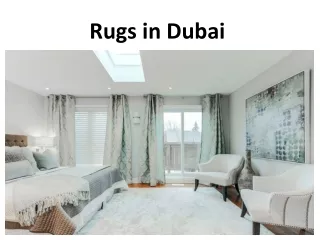 rugs in dubai