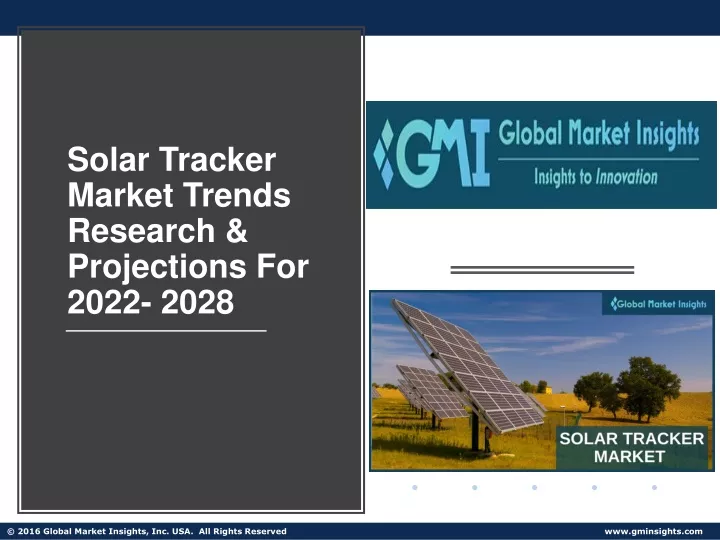 solar tracker market trends research projections