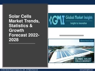 solar cells market trends statistics growth