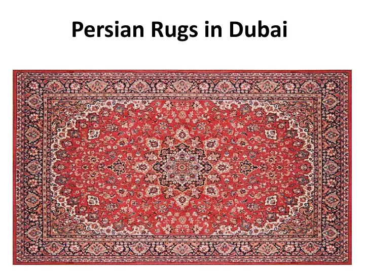 persian rugs in dubai