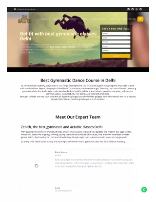 Enjoy the Best Gymnastic Classes in Delh