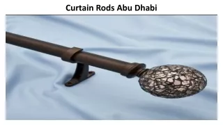 curtain rods abu dhabi