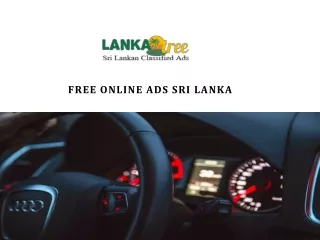 Free Online Ads Sri Lanka - lankatree.lk
