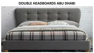 DOUBLE HEADBOARDS ABU DHABI