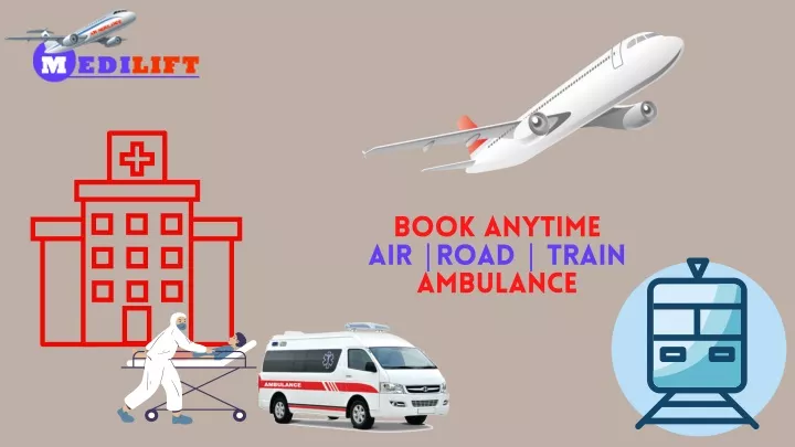 book anytime air road train ambulance