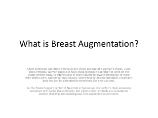 what is breast augmentation