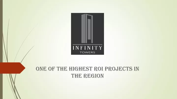 one of the highest roi projects in the region