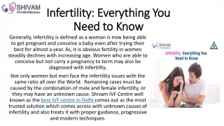 Infertility Everything You Need to Know