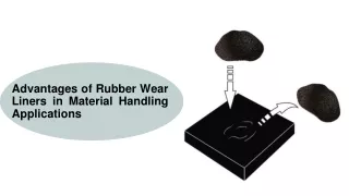 Advantages of Rubber Wear Liners in Material Handling Applications