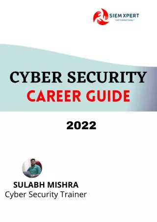 cyber security career guide pdf