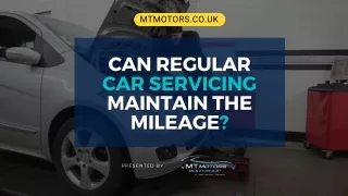 Can Regular Car Servicing Maintain the Mileage?