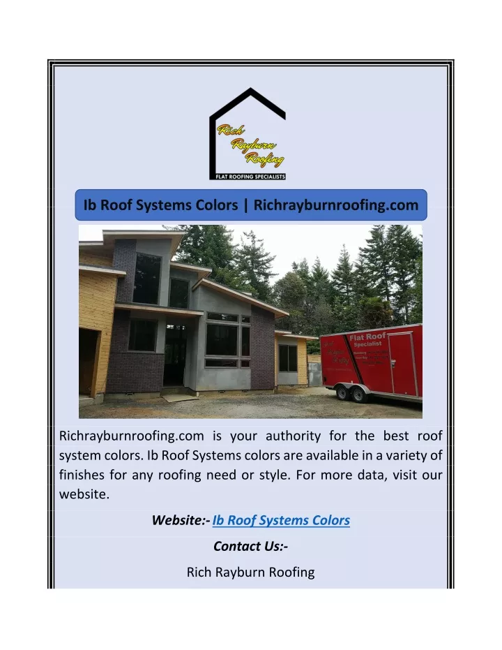 ib roof systems colors richrayburnroofing com