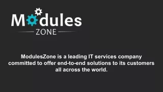 Dedicated Server Hosting - ModulesZone