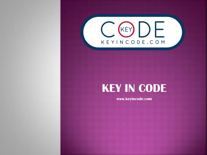 key in code www keyincode com