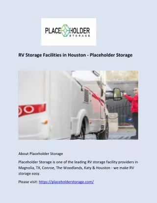 rv storage facilities in houston placeholder