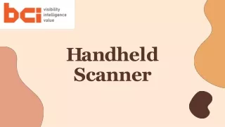 h a n d h e l d scanner