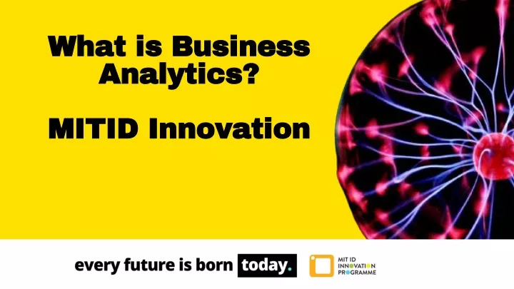 what is business analytics mitid innovation