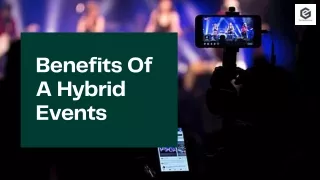 benefits of a hybrid events