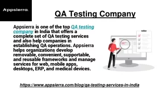 qa testin g company