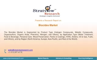 Biocides Market: Size, Share, Trend, Forecast & Industry Analysis – 2020-2025