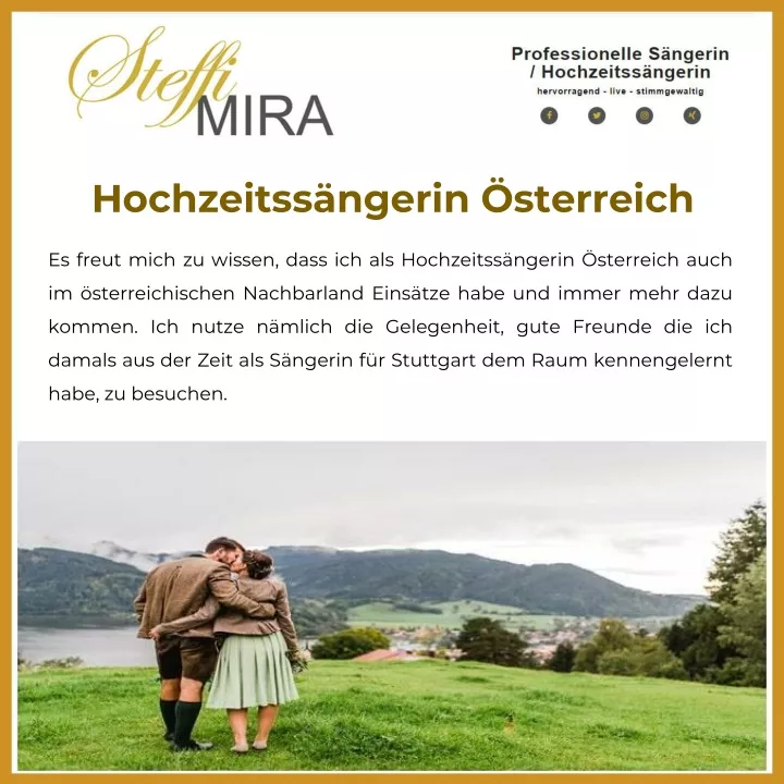 hochzeitss ngerin sterreich