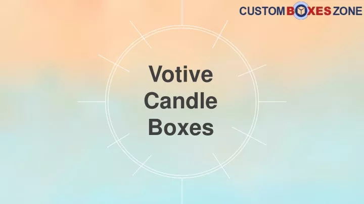 votive candle boxes