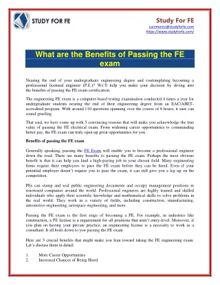 study for fe comments@studyforfe com https