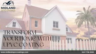Upvc Painting | Midland Upvc Coatings LTD
