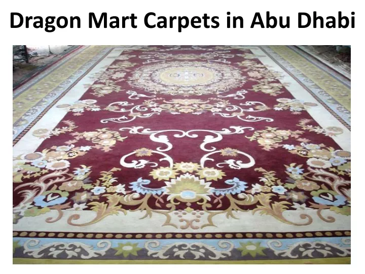 dragon mart carpets in abu dhabi