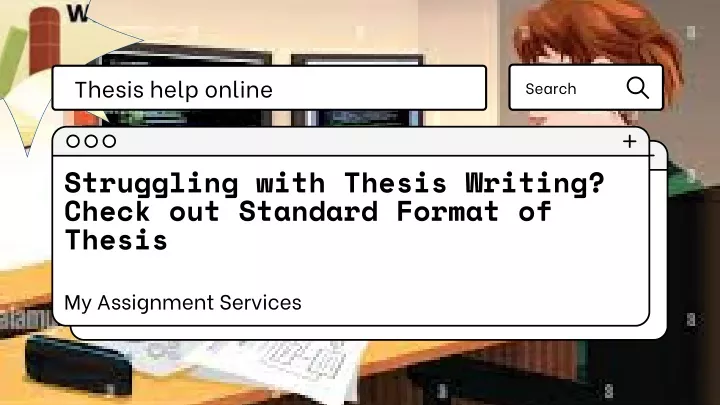 thesis help online