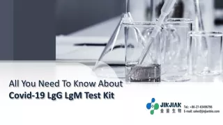 All You Need To Know About Covid-19 LgG LgM Test Kit