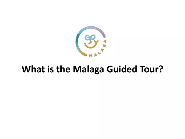 what is the malaga guided tour