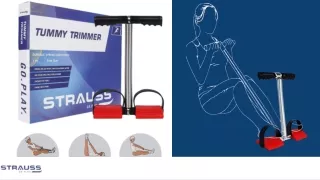 Strauss Single & Double Spring Tummy Trimmer for Men and Women