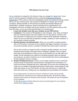 PEO Advisors You Can Trust (1)