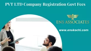 pvt ltd company registration govt fees