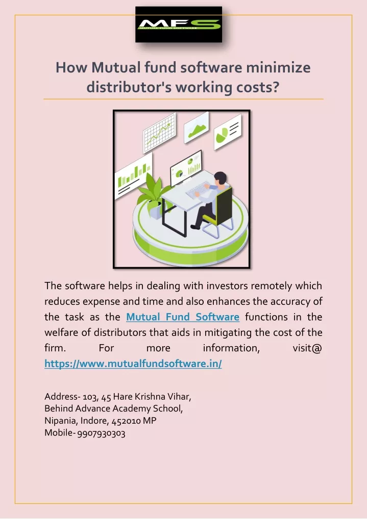 how mutual fund software minimize distributor