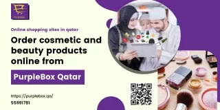 Order cosmetic and beauty products online from PurpleBox Qatar