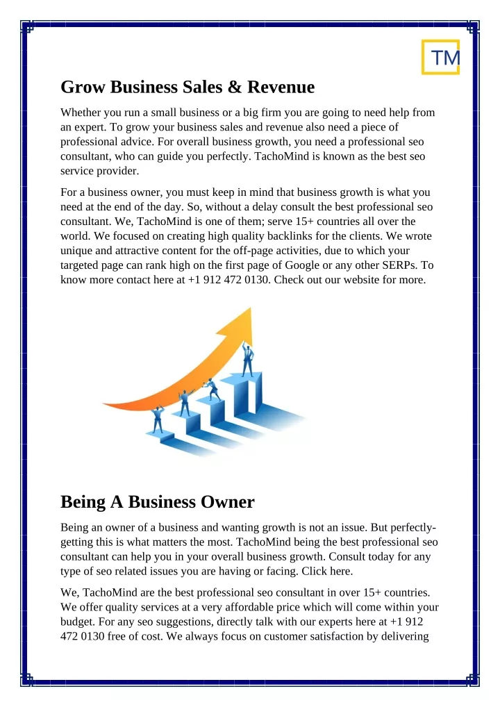 grow business sales revenue