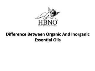 difference between organic and inorganic