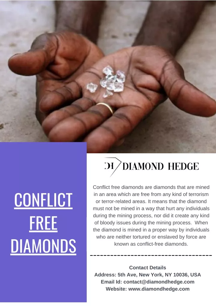 conflict free diamonds are diamonds that