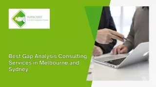 Best Gap Analysis Consulting Services in Melbourne and Sydney