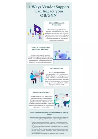 Why Ehr vendor support is crucial for ob/gyn
