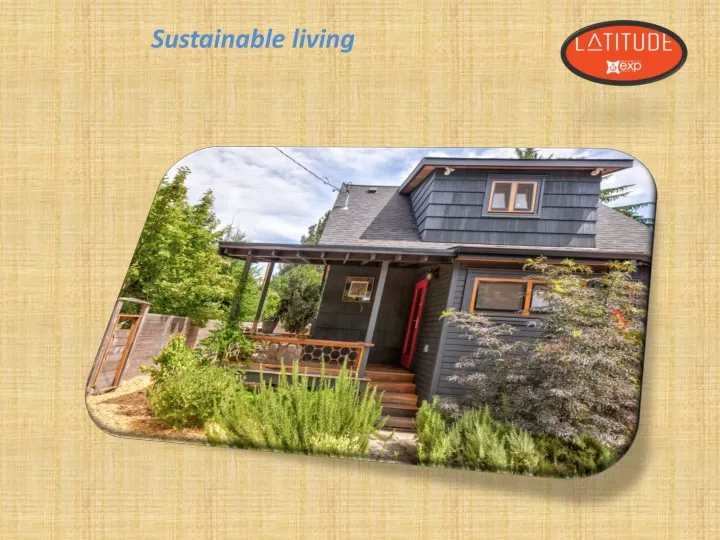 sustainable living