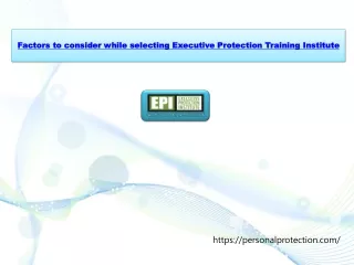 factors to consider while selecting executive