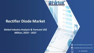 rectifier diode market global industry analysis