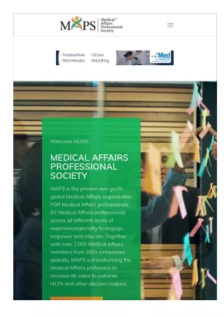 MAPS - Medical Affairs Home